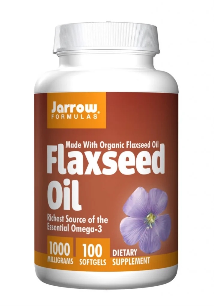 Jarrow Formulas Flaxseed Oil 100 gel-caps. / 1000 mg