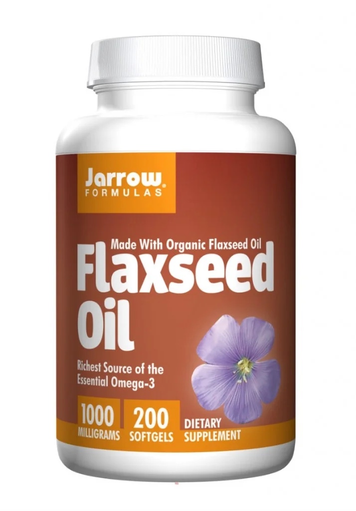 Jarrow Formulas Flaxseed Oil 200 gel-caps. / 1000 mg.