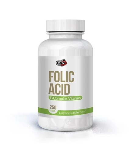 Pure Nutrition Folic Acid / 250 tablets