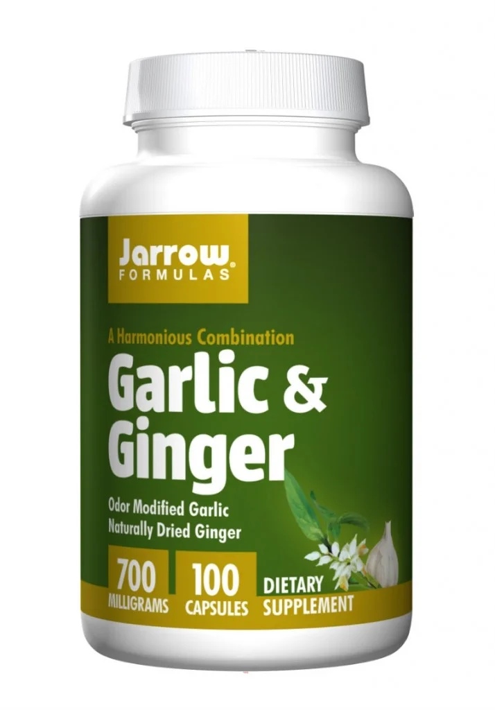 Jarrow Formulas Garlic & Ginger 100 caps. / 700 mg