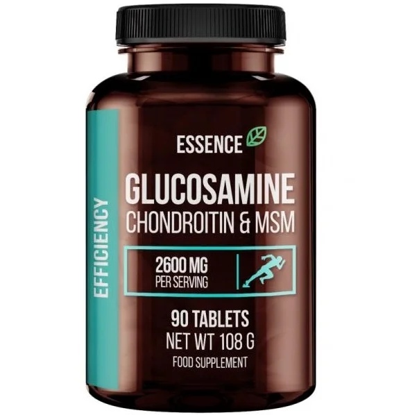 Essence Nutrition Glucosamine Chondroitin & MSM 2600 mg / 90 tabs