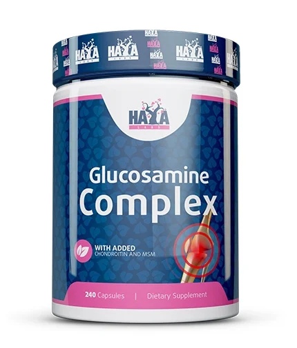 Haya Labs Glucosamine Chondroitin & MSM Complex / 240 capsules