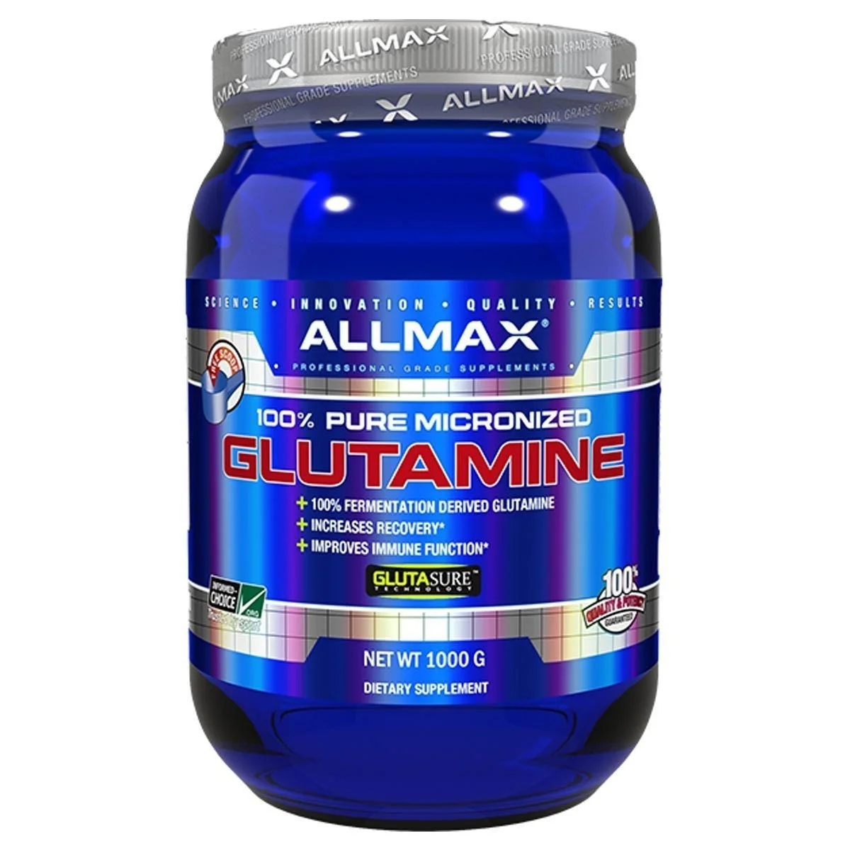 Allmax nutrition Glutamine 1000g - 200 doses
