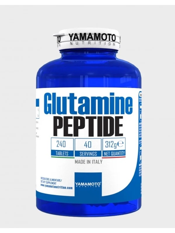 Yamamoto Nutrition Glutamine PEPTIDE 240 capsules / 40 doses / 312 g