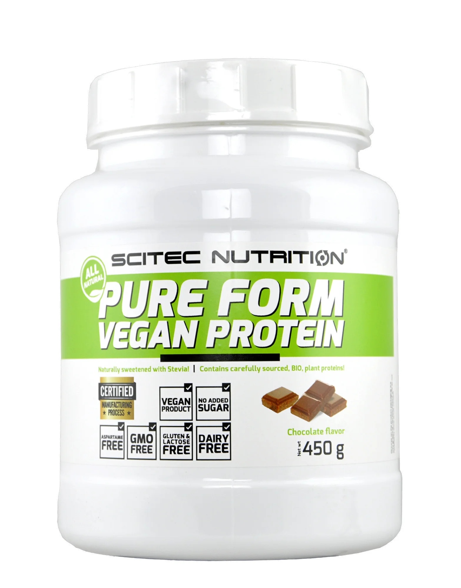Scitec Nutrition Green Series Pure Form Vegan Protein / 450 g