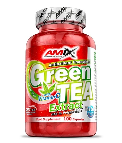 Amix Nutrition Green tea extract /with Vitamin C/ 100 capsules