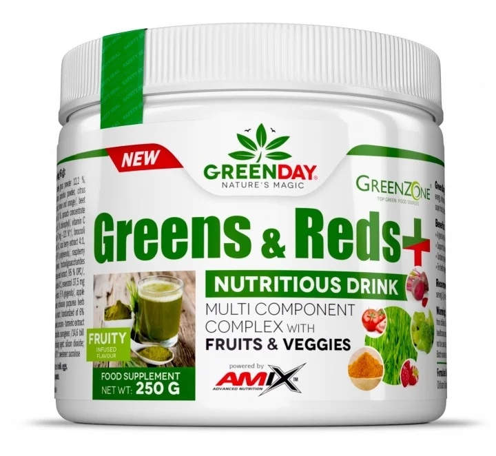 Amix Nutrition Greens & Reds+ 250 g