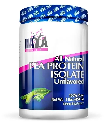Haya Labs 100% All Natural Pea Protein Isolate / Unflavored 454 g