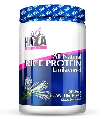 Haya Labs 100% All Natural Rice Protein / Unflavored 454 g