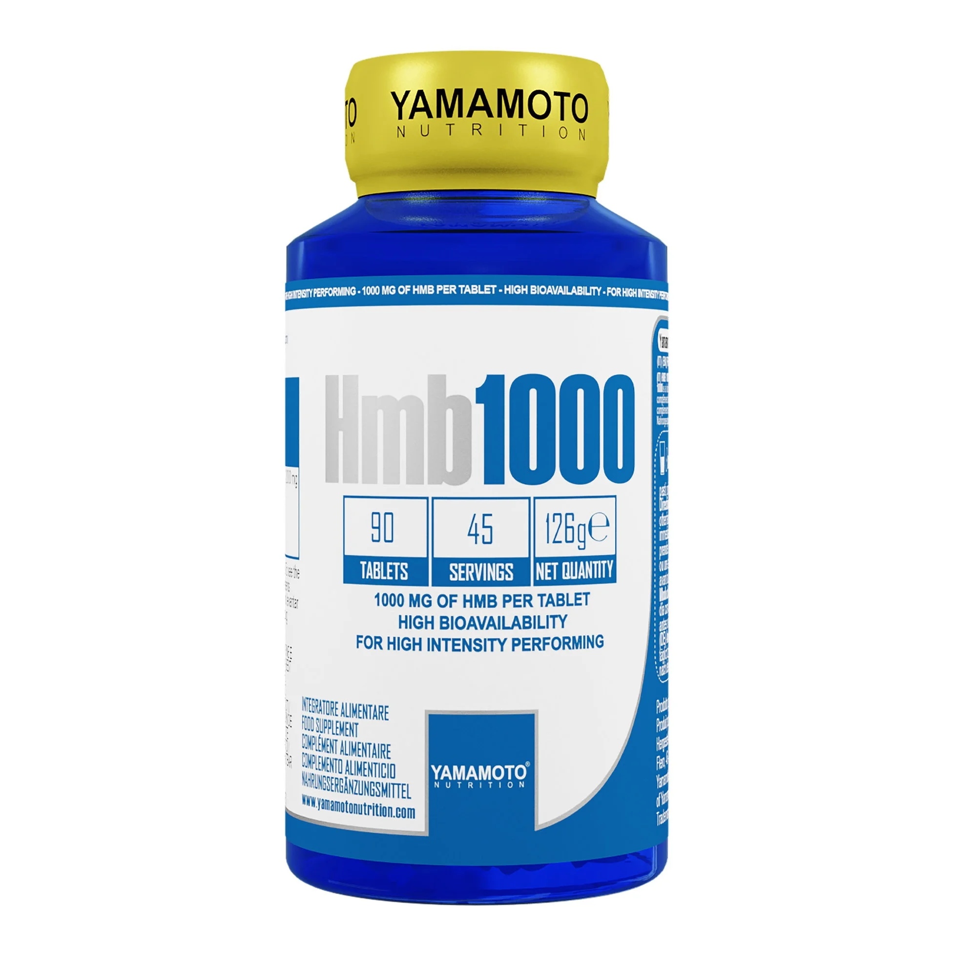 Yamamoto Nutrition HMB 1000 / 90 capsules / 45 doses