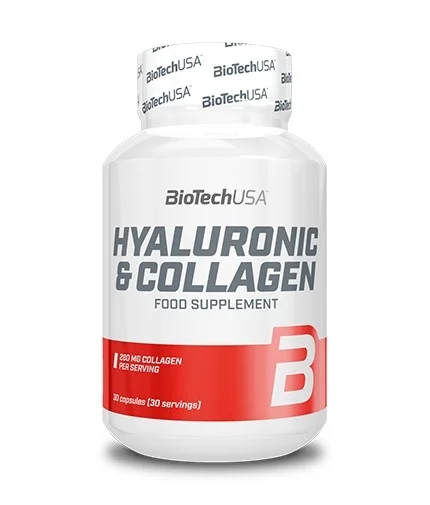Biotech USA Hyaluronic & Collagen 30 capsules