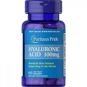 Puritan\s Pride Hyaluronic Acid 100mg 60caps