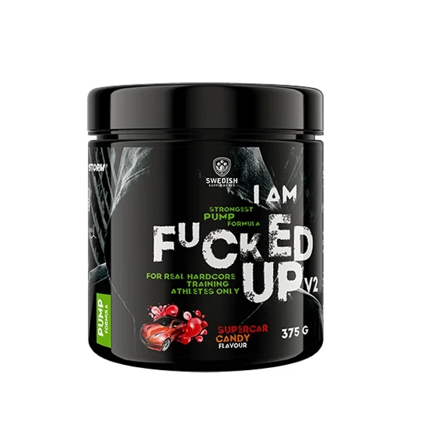 SWEDISH Supplements I am F#CKED UP / Pump Edition V2 / with OxyStorm 375 g / 25 Doses