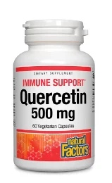 Natural Factors Immune Support Quercetin 500 mg / 60 capsules
