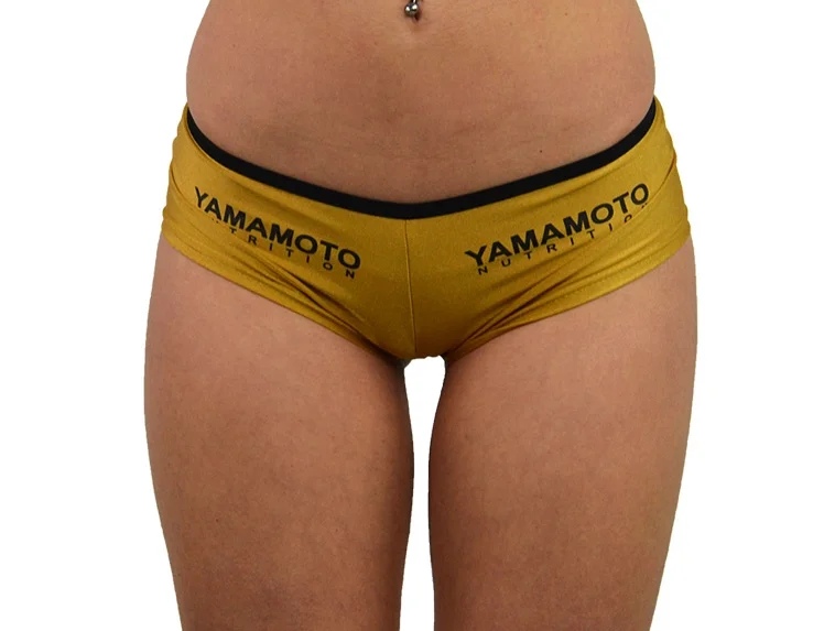 Yamamoto Nutrition Shorts-W Pro Team Yamamoto® Color:GOLD