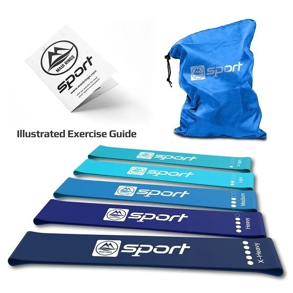 MR Sport Elastic exercise band set - Blue