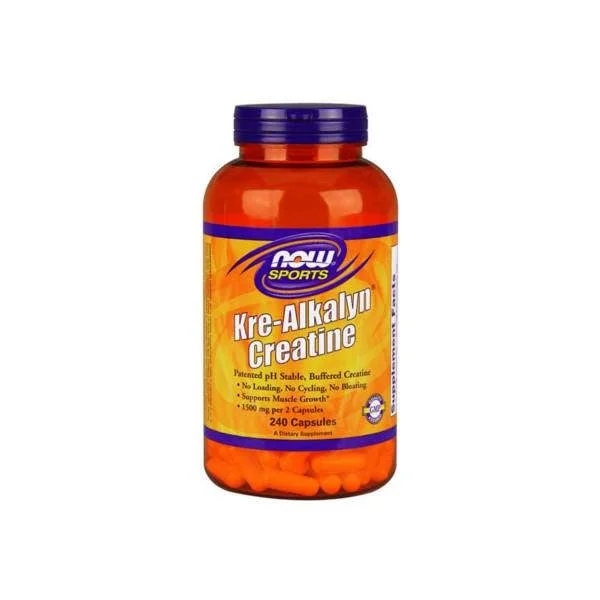 NOW Kre-Alkalyn ® Creatine 240 capsules
