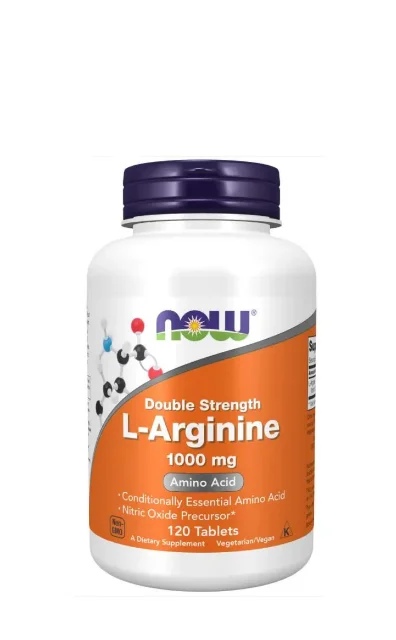 NOW L-Arginine 1000 mg / 120 tablets