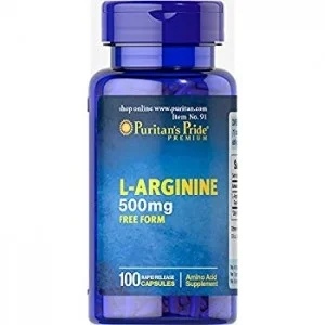 Puritan\s Pride L-Arginine 500 mg 100 capsules