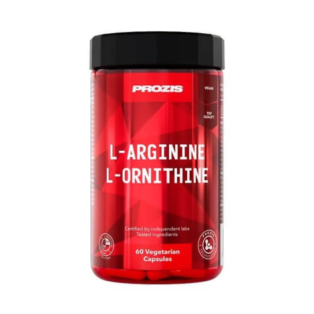 Prozis Sport L-ARGININE L-ORNITHINE 500 mg / 60 capsules