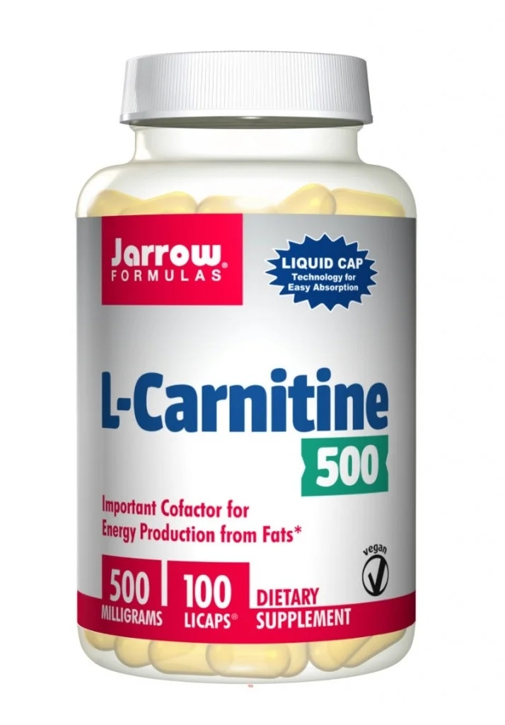 Jarrow Formulas L-Carnitine 100 caps. Licap®) 500mg
