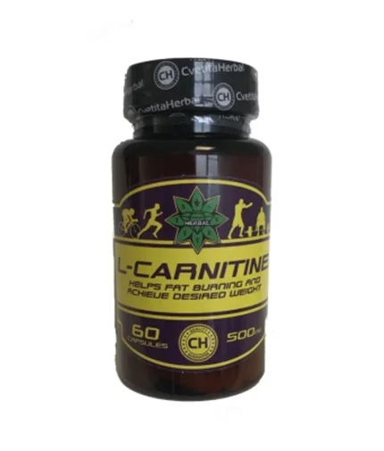 Cvetita Herbal L-Carnitine 500 mg / 60 capsules