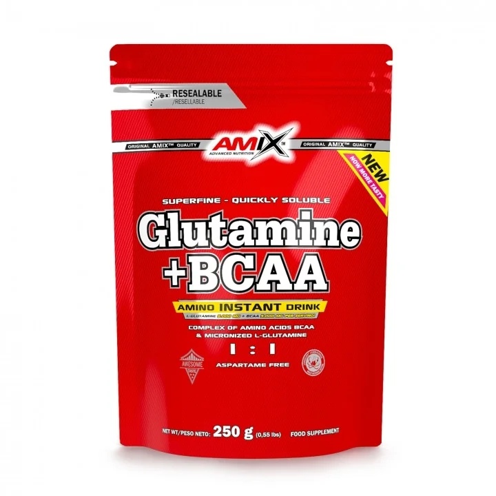 Amix Nutrition L-Glutamine + BCAA 250g PACK