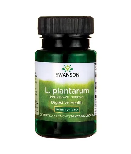 Swanson L. plantarum Inner Bowel Support 10 Billion CFU / 30 capsules