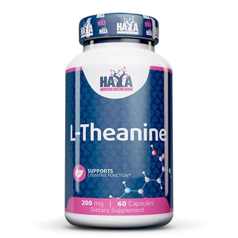 Haya Labs L-Theanine 200 mg / 60 capsules