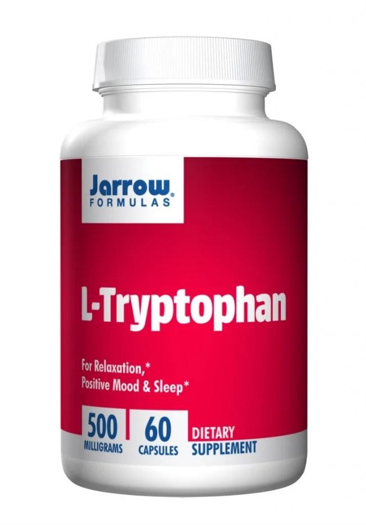 Jarrow Formulas L-Tryptophan tryptophan) 60 caps. / 500 mg