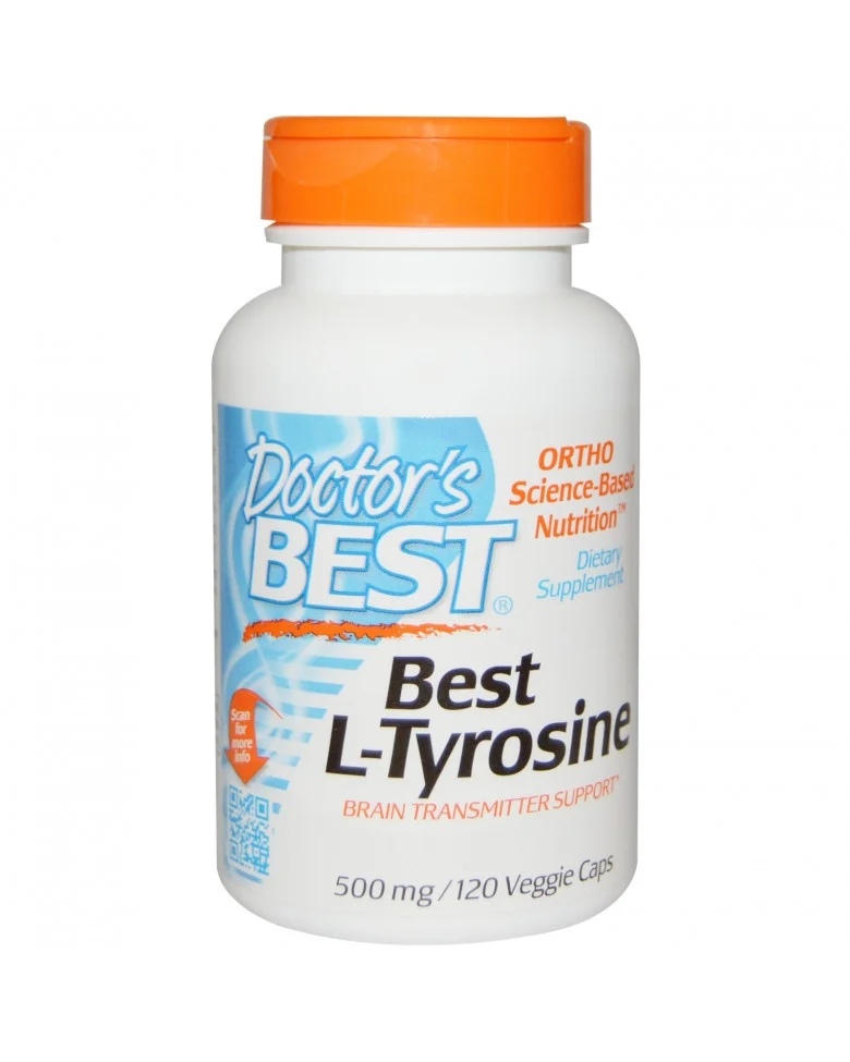 Doctors Best L-Tyrosine 500 mg / 120 capsules