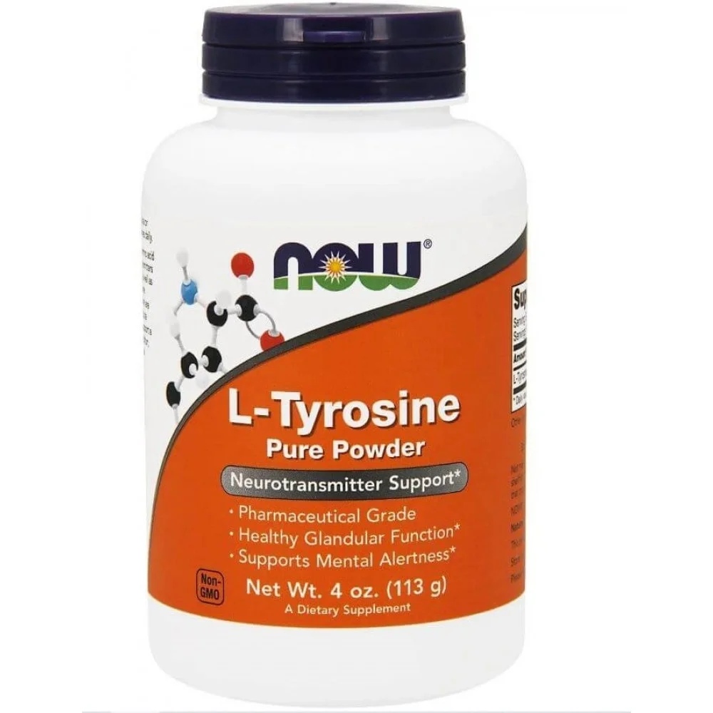 NOW L-tyrosine pure powder 113 g