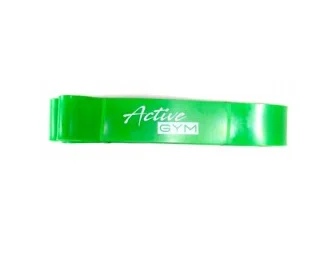Active Gym Elastic exercise band 44 mm / Green - 23/54 kg