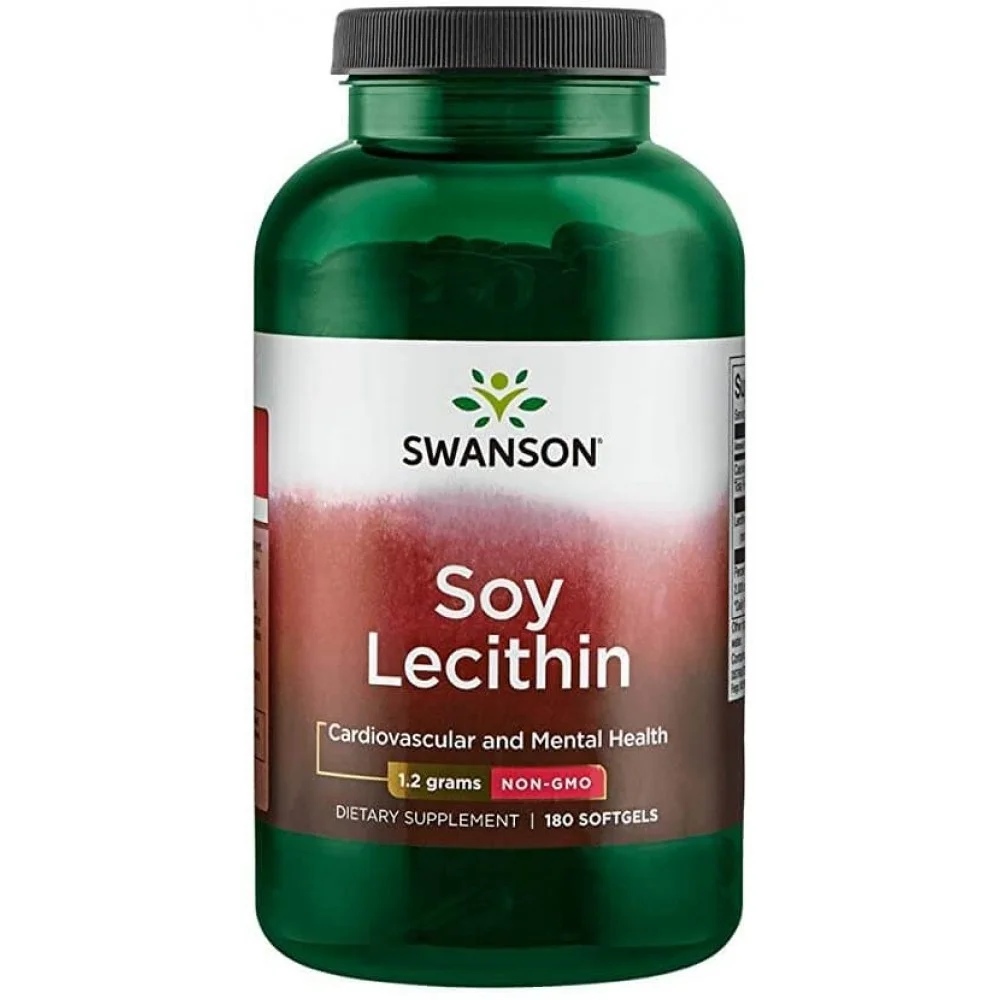 Swanson Lecithin Non-GMO 180 gel capsules