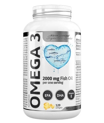 Kevin Levrone Omega 3 / Fish Oil / 120 gel capsules