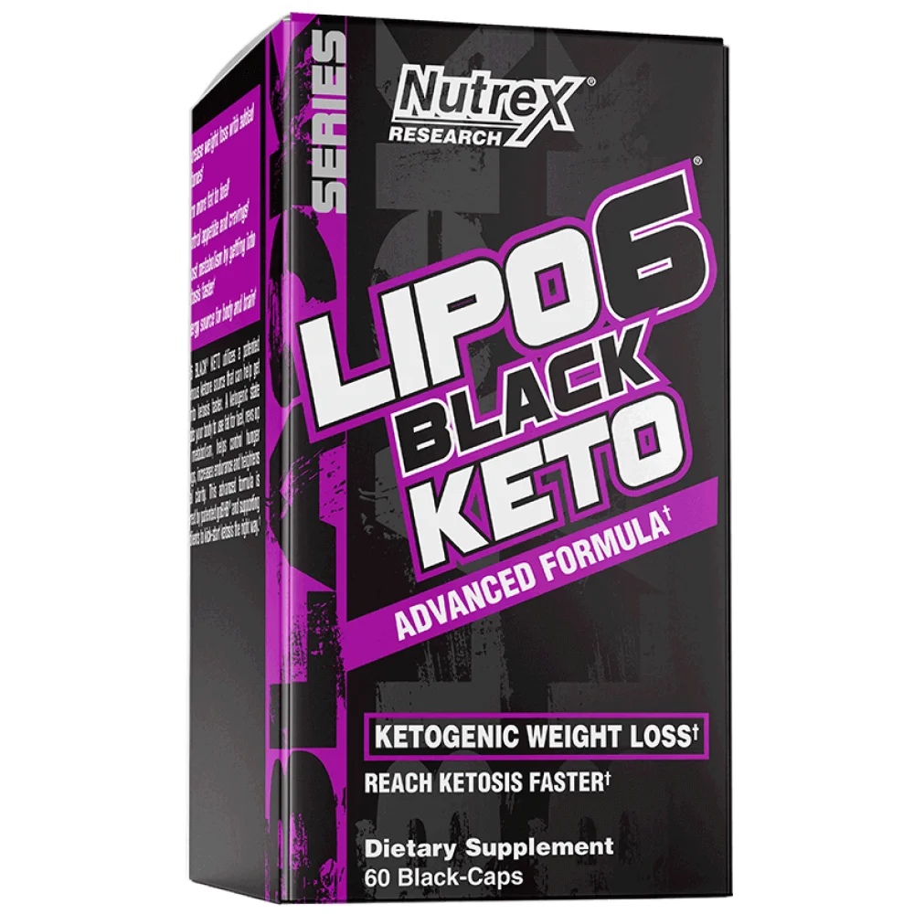 Nutrex Lipo 6 Black Keto 60 capsules