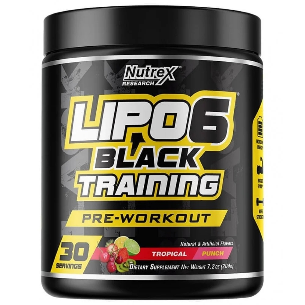 Nutrex Lipo 6 Black Training 195 g