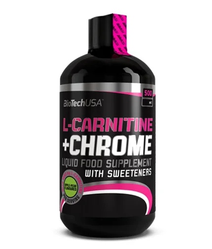 Biotech USA Liquid L-Carnitine + Chrome 500 ml