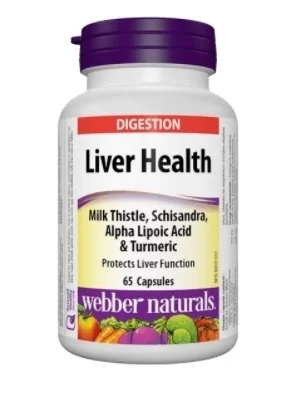 Webber Naturals Liver Health x 65 capsules