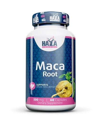 Haya Labs Maca root 500 mg / 60 caps