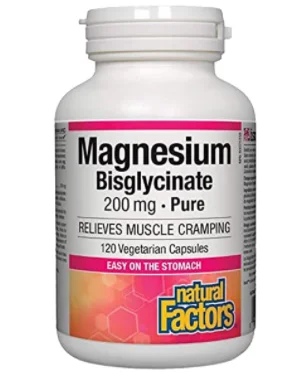 Webber Naturals Magnesium Bisglycinate Pure Magnesium Bisglycinate 200 mg 120 caps