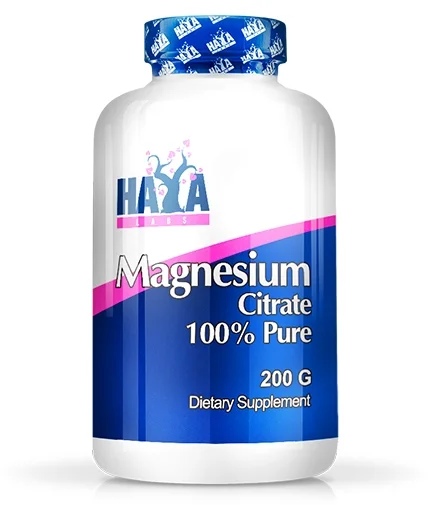 Haya Labs Magnesium Citrate 200g.