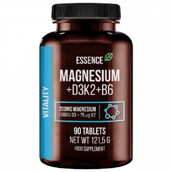 Essence Nutrition Magnesium+D3+K2+B6 90 tablets