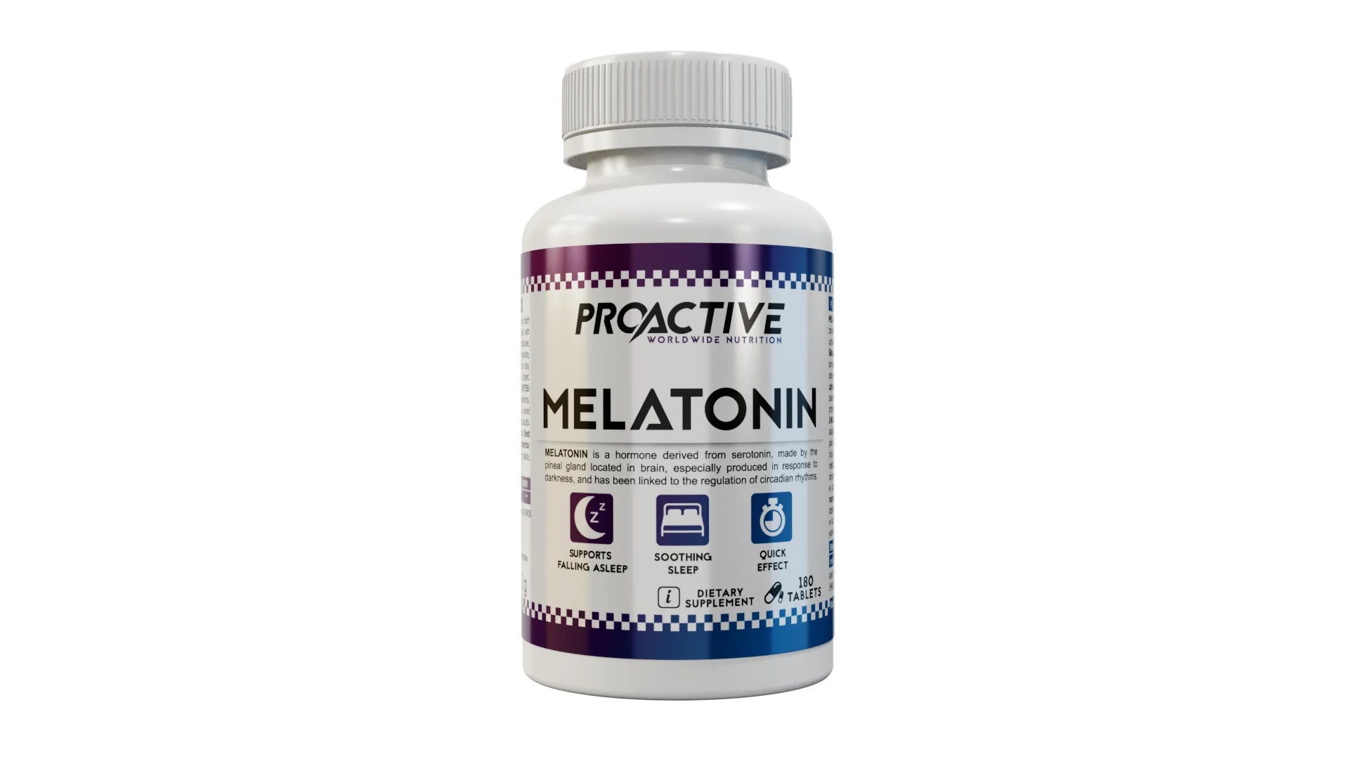 Pro Active Melatonin 180 tablets