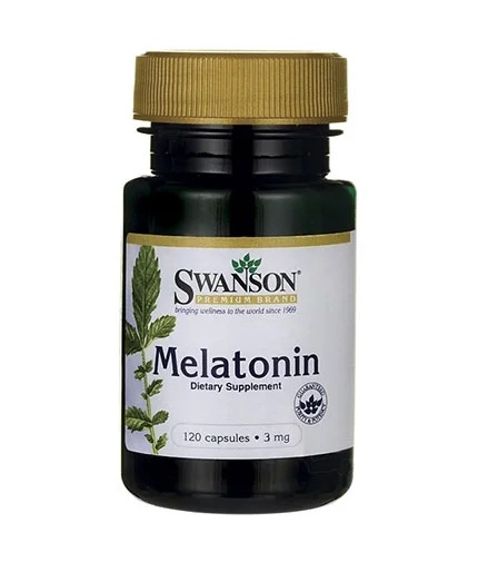 Swanson Melatonin 3 mg / 120 capsules