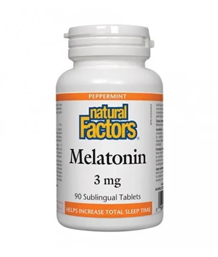 Natural Factors Melatonin 3 mg / 90 tablets
