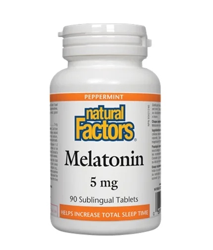 Natural Factors Melatonin 5 mg / 90 tablets