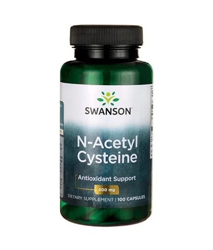 Swanson N-Acetyl Cysteine 600 mg / 100 capsules