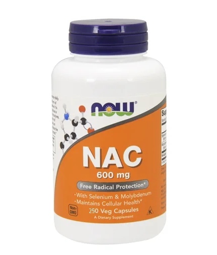 NOW NAC 600 mg / 250 capsules