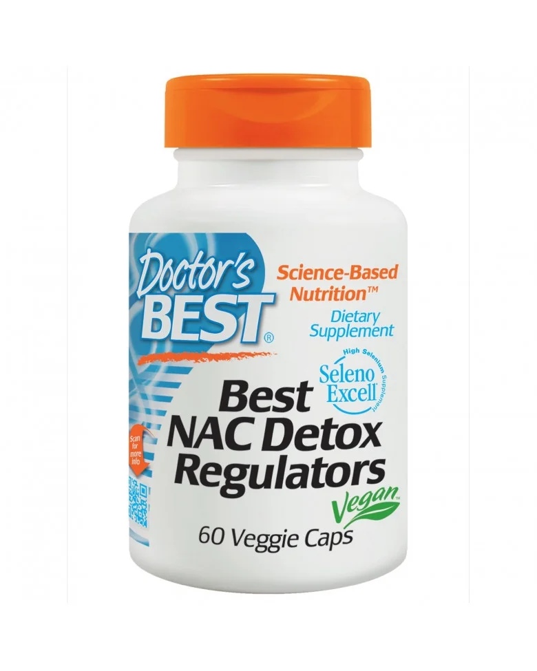 Doctors Best NAC N-Acetylcysteine 600 mg / 60 capsules